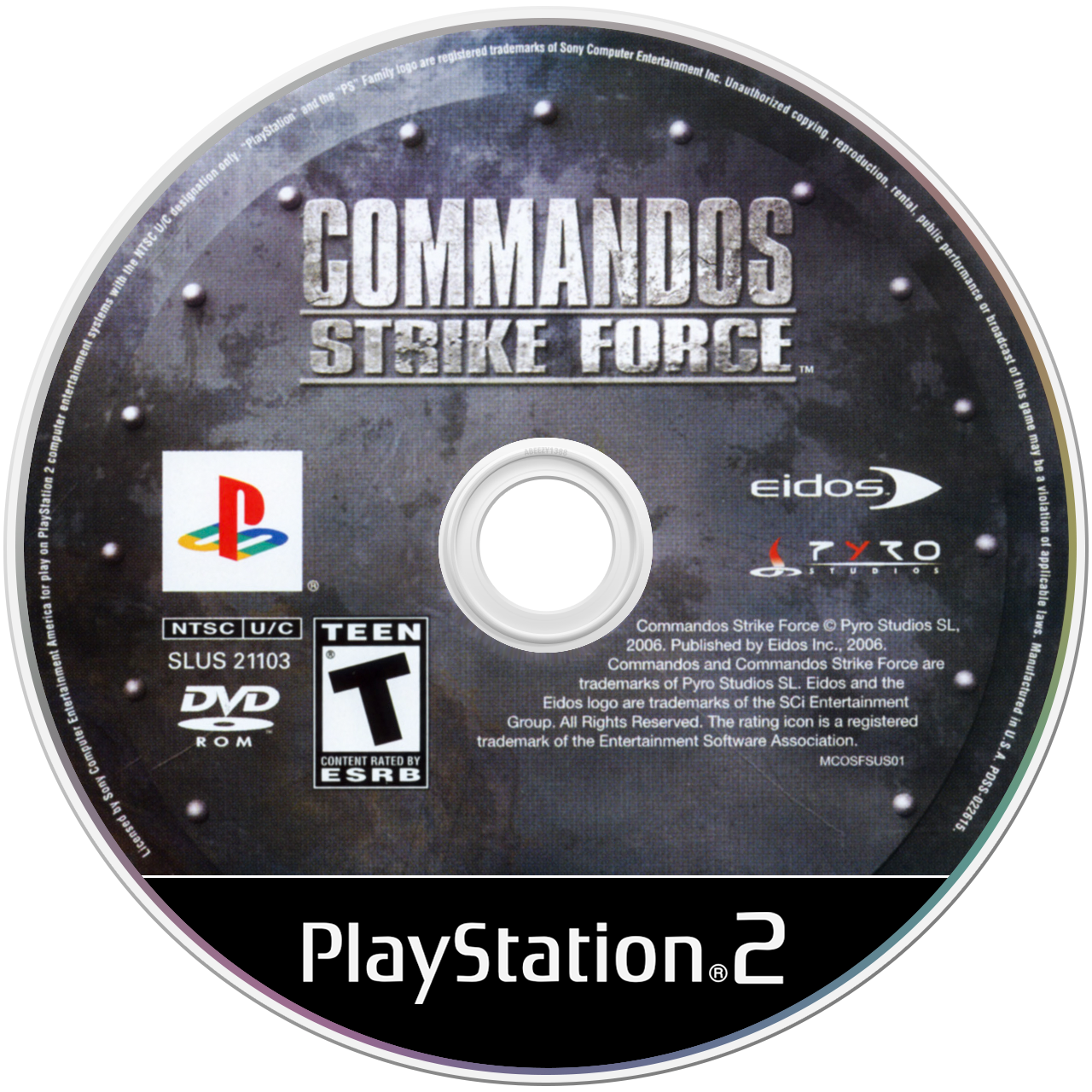 Commandos Strike Force [Promo Not For Resale] media 5 for Playstation 2